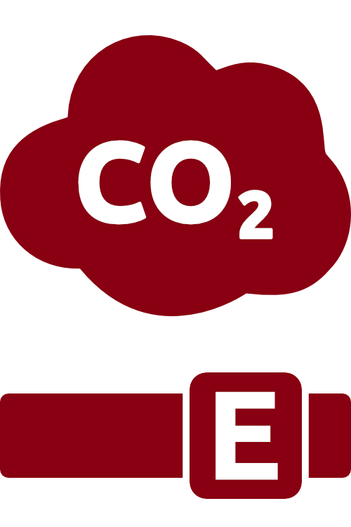 Symbol CO2 Stufe E