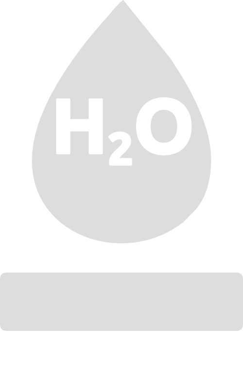 Symbol H2O ohne Stufe