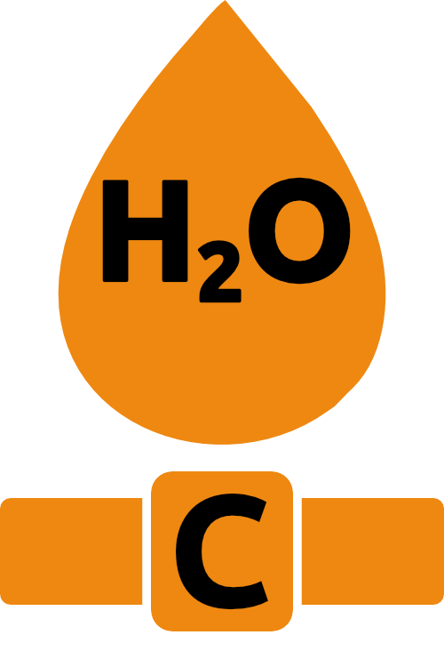 Symbol H2O Stufe C
