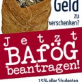 Plakat Jetzt Bafög beantragen