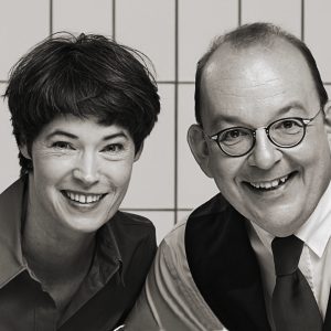 Eva Gritzmann und Denis Scheck