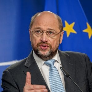 Press conference of Martin SCHULZ - EP President with Prime Minister of the Czech Republic