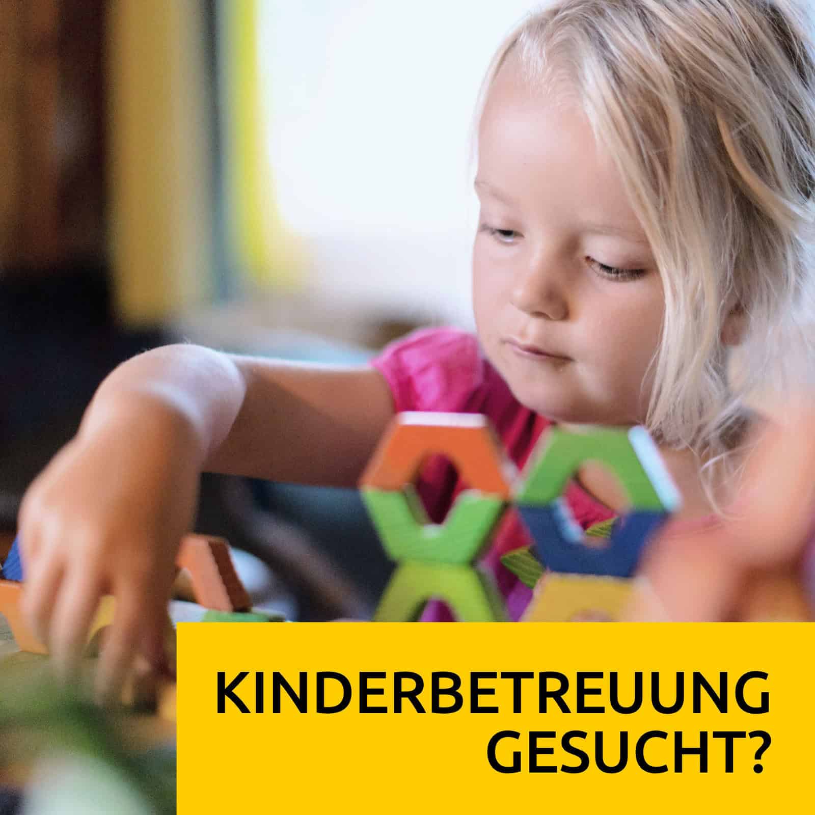 Symbolbild Link zur Kinderbetreuung