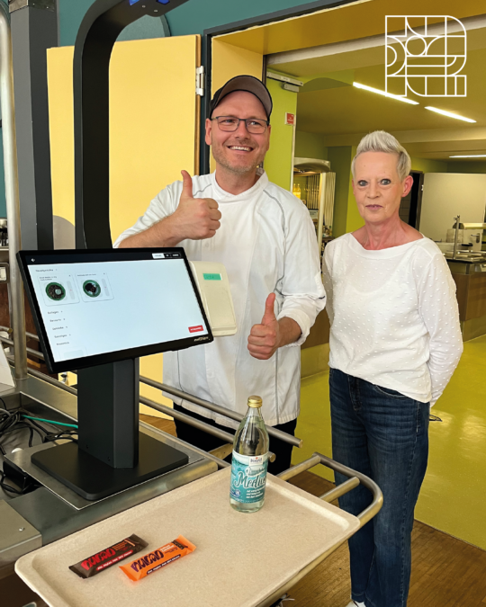 Autonome Kasse in der Mensa Wernigerode