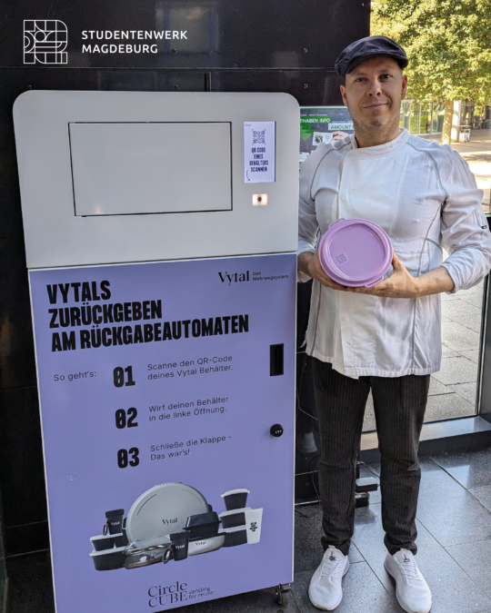 NEU: Rücknahme-Automat für Vytal-Boxen