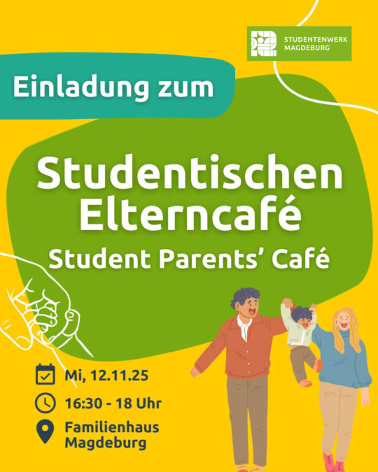 Einladung zum studentischen Elterncafé