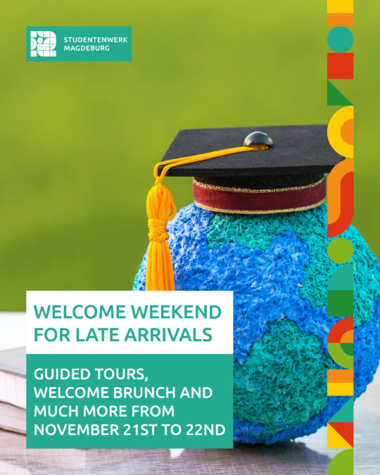 Welcome Weekend for Late Arrivals: 21.-22.11