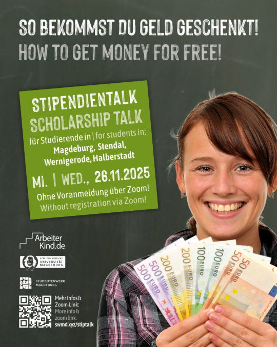 Stipendien-Talk für Studierende