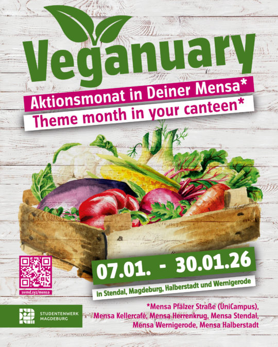 Veganuary – Aktionsmonat in Deiner Mensa