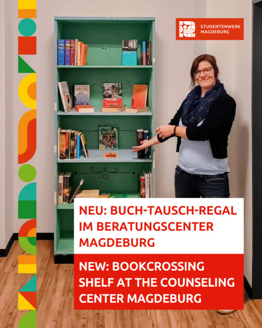 Buch-Tausch-Regal Im Beratungscenter Magdeburg