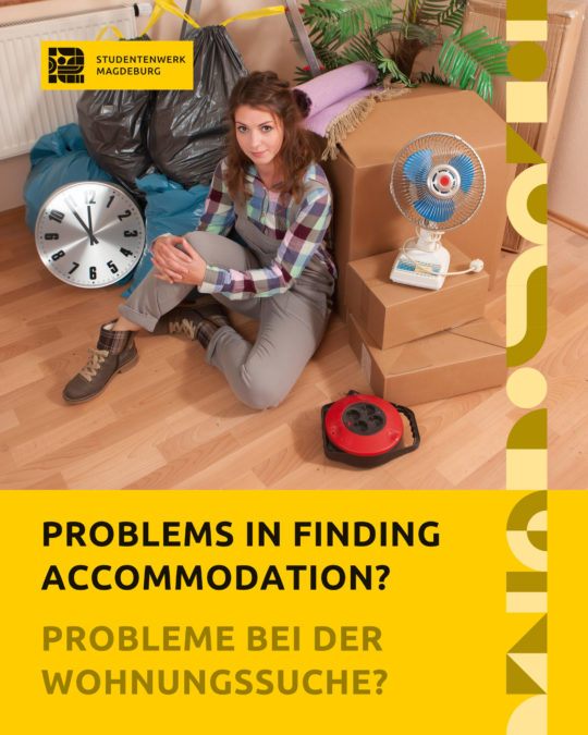 Problems in finding accommodation?