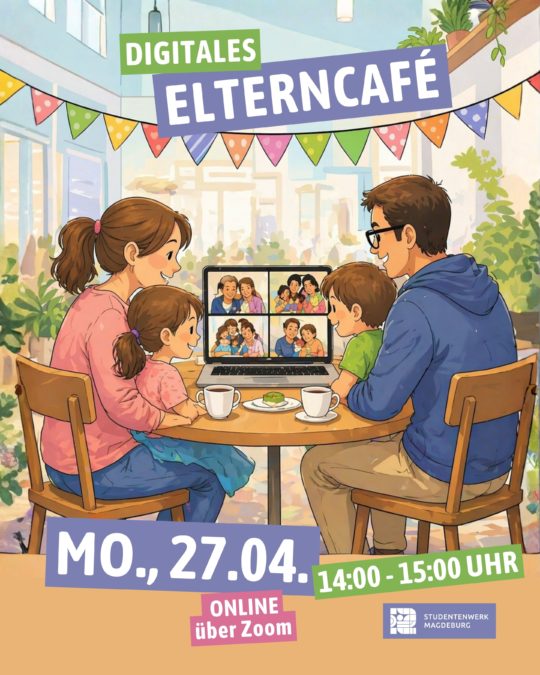 Einladung zum digitalen Elterncafé