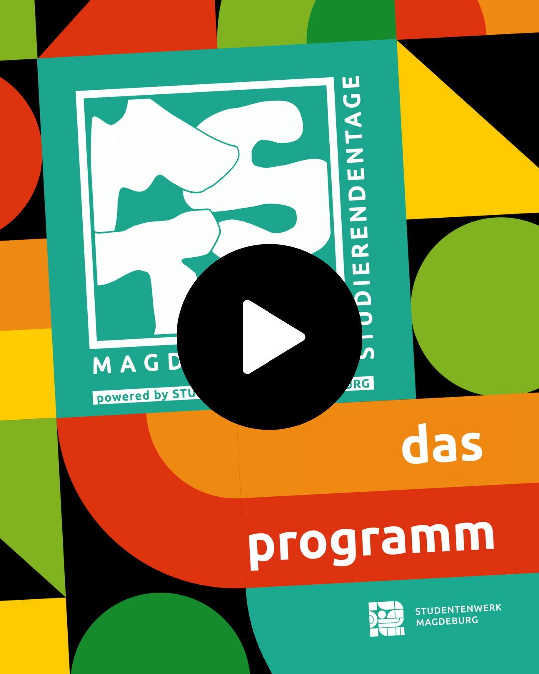 Das Programm der 8. Magdeburger Studierendentage!