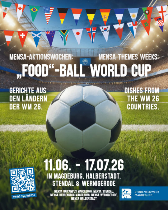 Mensa-Aktion „Food“-Ball World Cup