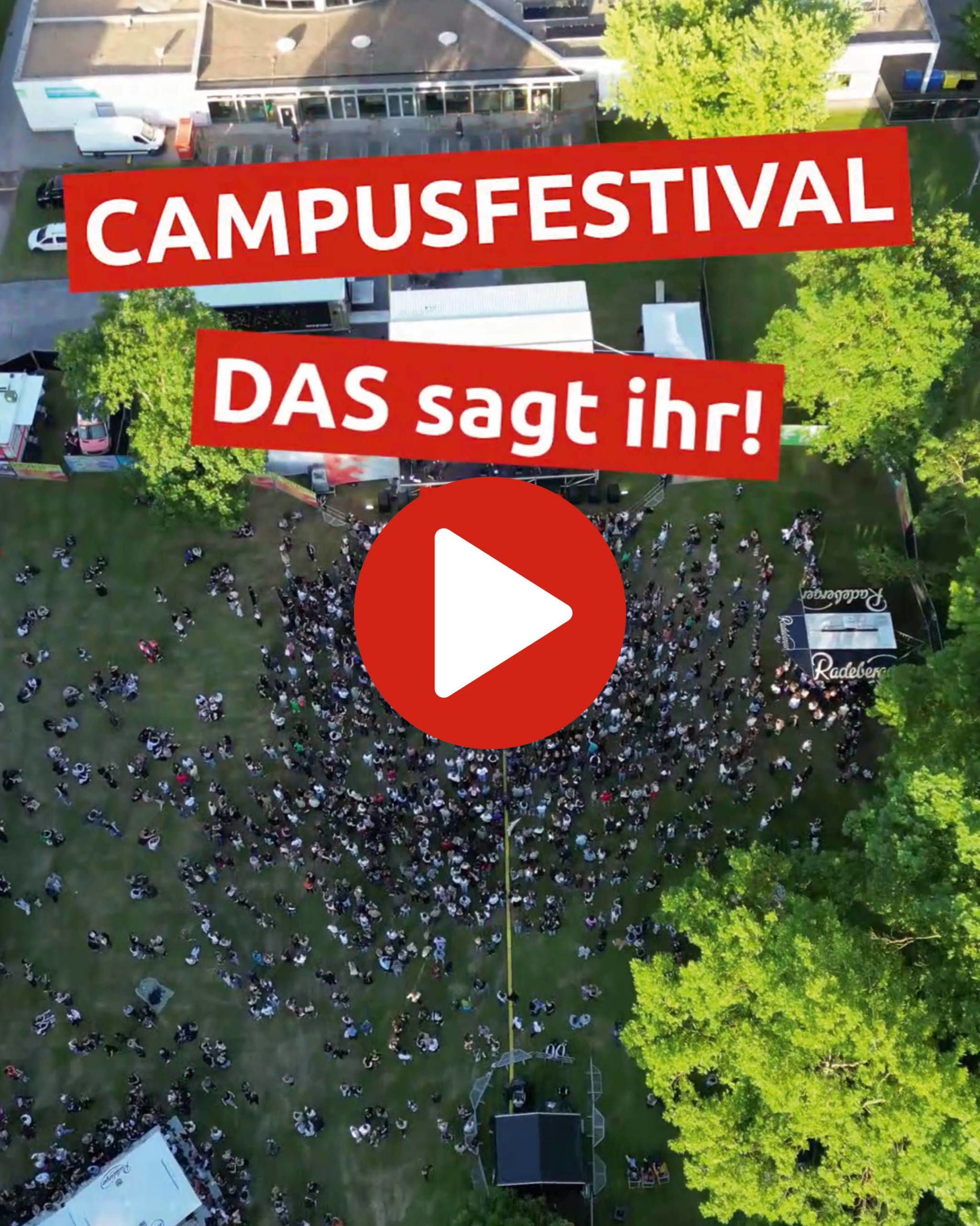 Eure Statements beim Campusfestival Magdeburg auf dem Campus der HS MD-SDL