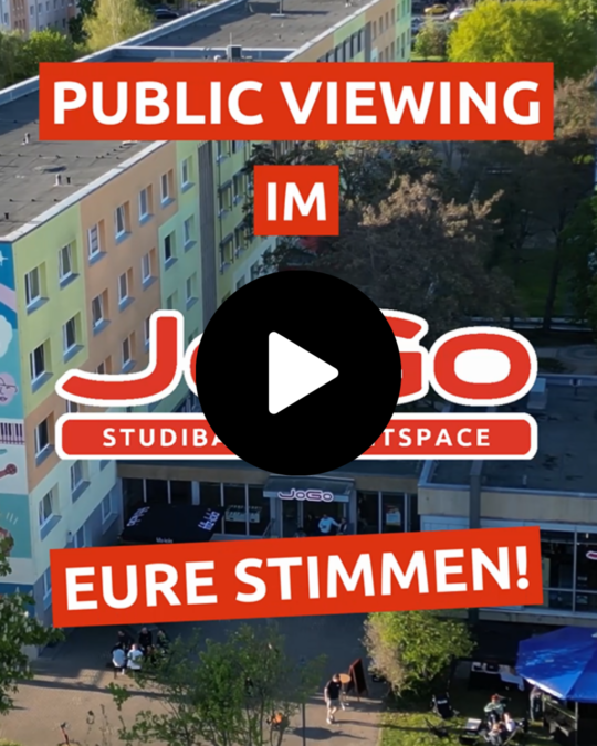 Public Viewing im JoGo – Eure Stimmen!