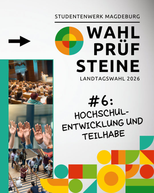 Wahlprüfsteine 2026 – Thema 6: Hochschulentwicklung und Teilhabe
