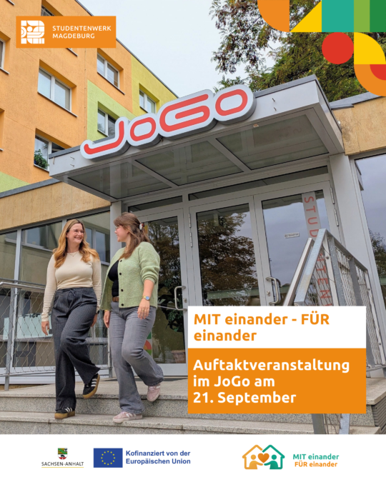 Auftaktveranstaltung „MIT einander – FÜR einander“ am 21. September im JoGo