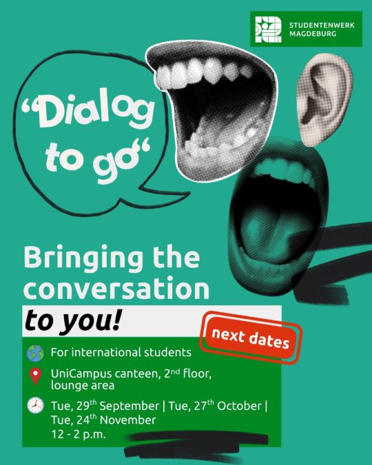 Dialog to go – next dates!